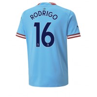 Fotbalové Dres Manchester City Rodri Hernandez #16 Domácí 2022-23 Krátký Rukáv